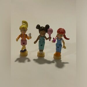 Polly Pocket PollyWorld Amusement Park Replacement Figure Dolls Mattel 2002